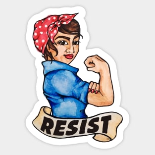 RESIST Sticker